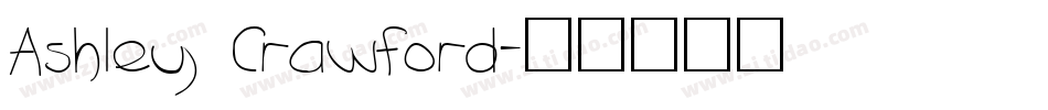 Ashley Crawford字体转换